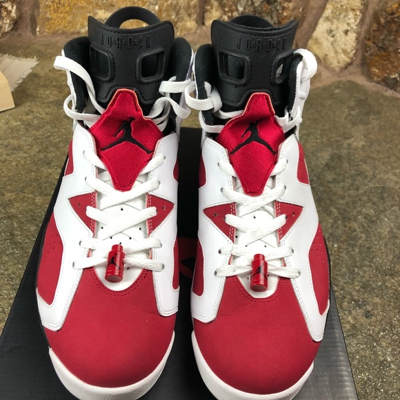 retro 6 carmine size 13